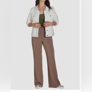 NWT Scoop Seamed Front Wide Leg Pants